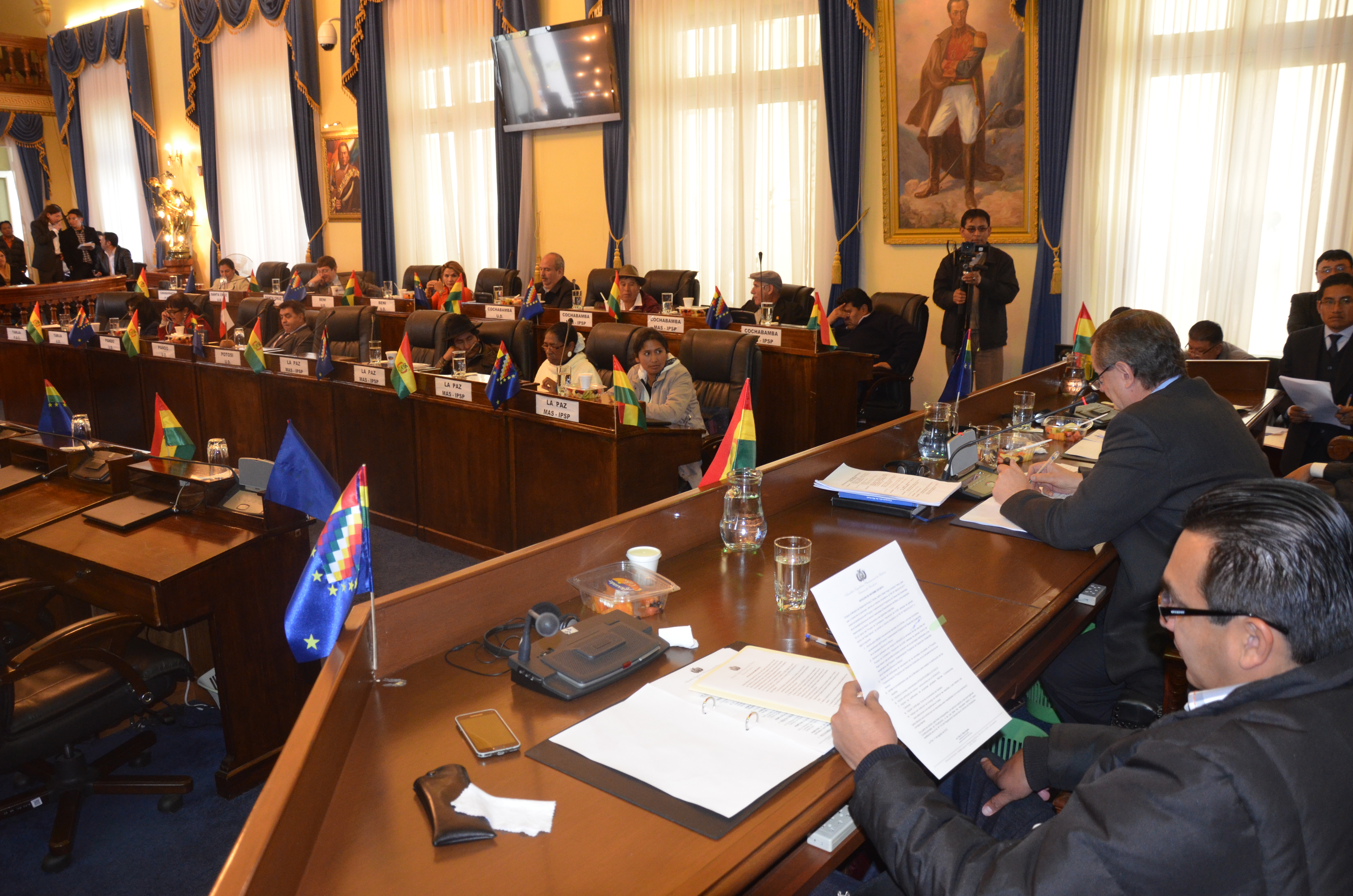Senado sanciona Acuerdo Marco de cooperación Bolivia - Corea para el Desarrollo Económico 2015 - 2019