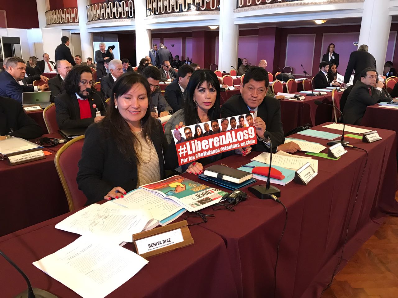 Parlamentarios en sesión del Mercosur denuncian detención de nueve bolivianos en Chile