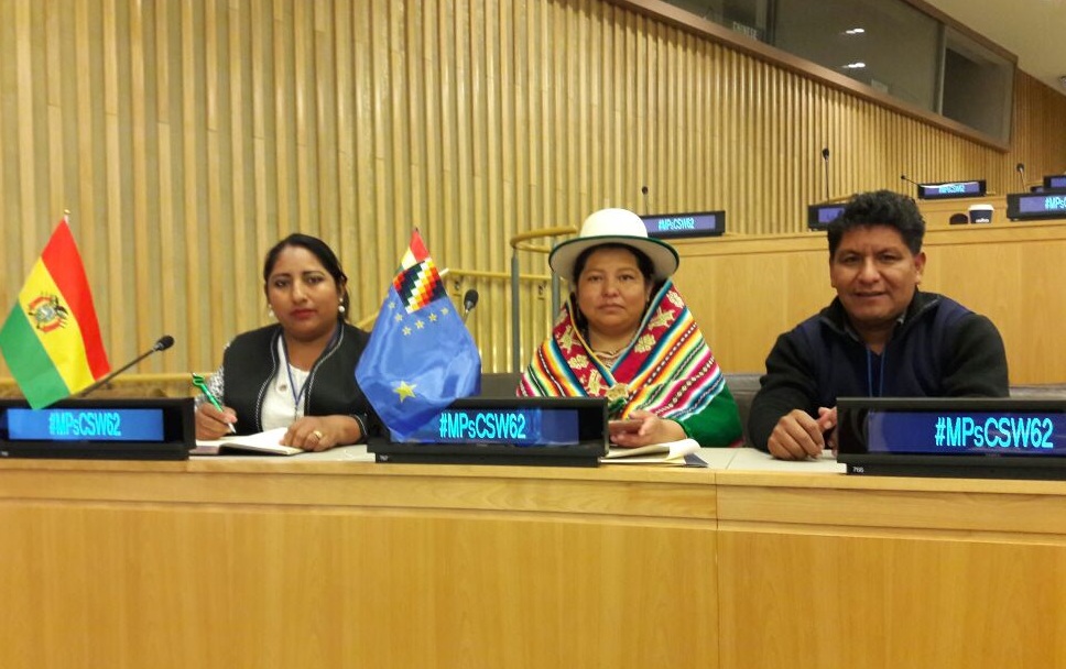 Supraestatales debaten “Condición de la Mujer” en la Sesión de la UIP y la ONU  