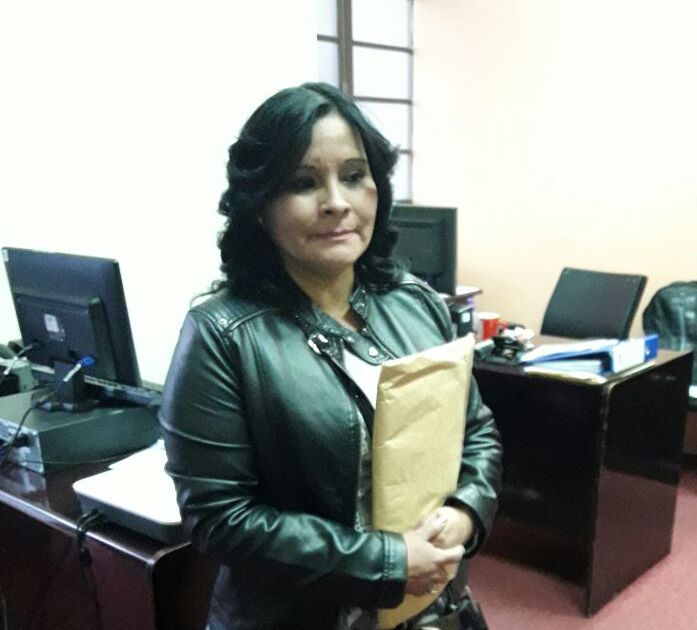Loida Iriarte, la primera mujer en inscribirse como postulante a máxima autoridad del Órgano Judicial
