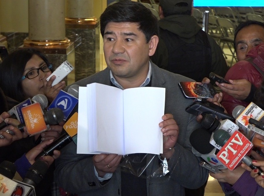 Barón: La oposición no tiene programa político, tiene un cuaderno en blanco en materia de propuestas
