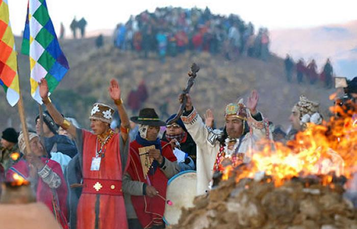 Sancionan ley que modifica denominación del Año Nuevo Aymara