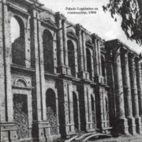 Palacio Legislativo en construcción 1900
