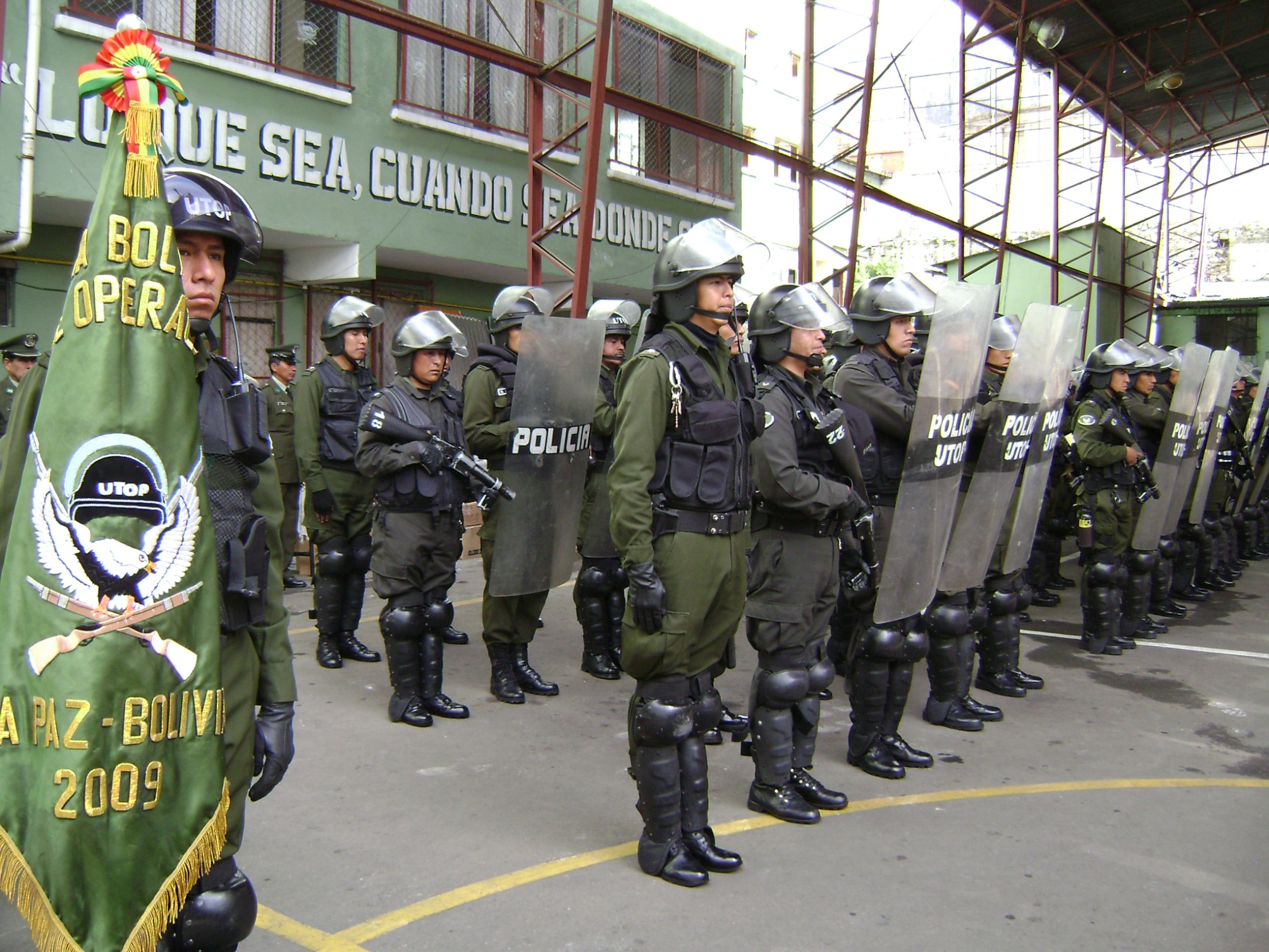 Unidad de Seguridad Física de El Alto es reconocida por el Senado por sus 29 años de creación