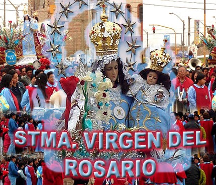 Declaran patrimonio inmaterial a la Festividad de la Virgen del Rosario