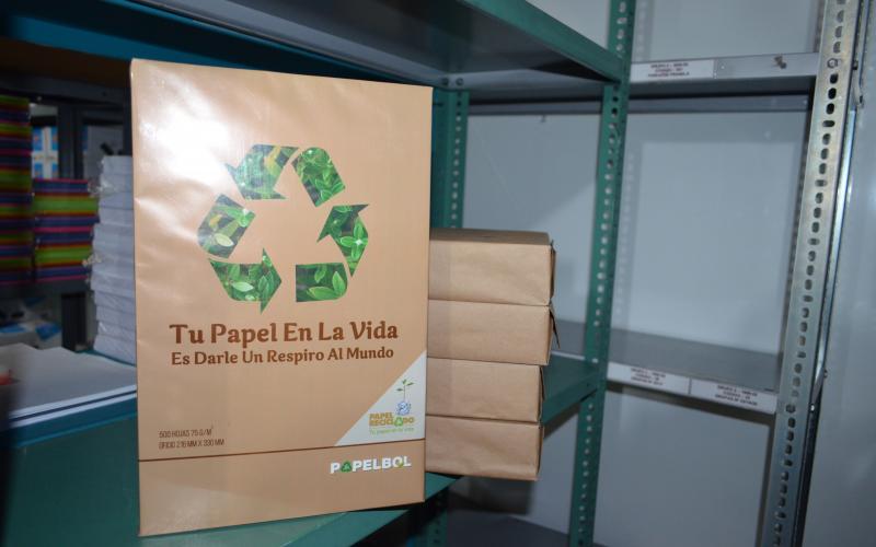 Senado cumple con DS 3013 e implementa papel reciclado para sus actividades administrativas