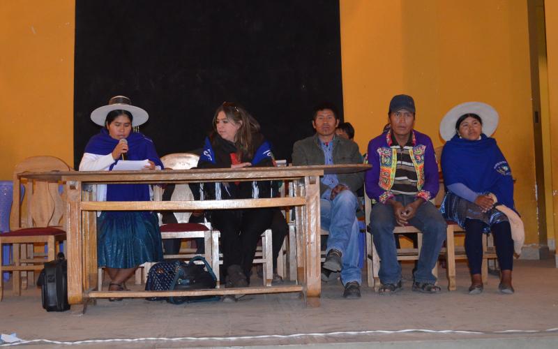 Encuentro Territorial Norte Potosí destaca el trabajo Legislativo