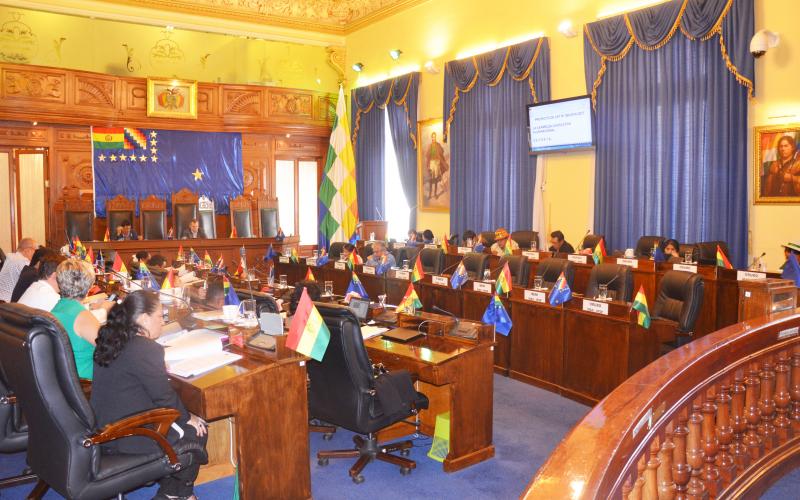 Senado sanciona Proyecto de Ley que autoriza a YPFB suscribir el Contrato de Exploración y Explotación en el Área Charagua