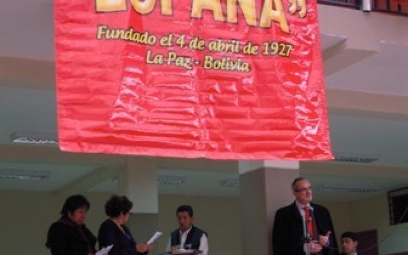 Aprueban reconocimiento para la unidad educativa “España” por sus 81 años de servicio