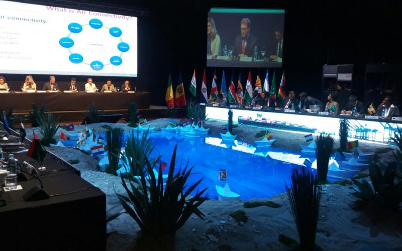 Senador Aguilar participa de la reunión de países sin Litoral en Santa Cruz