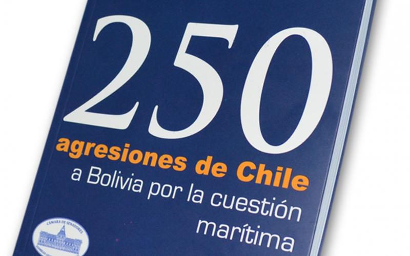 Gonzales: Libro “250 agresiones de Chile a Bolivia” es imprescindible para entender mejor la relación de ambos países