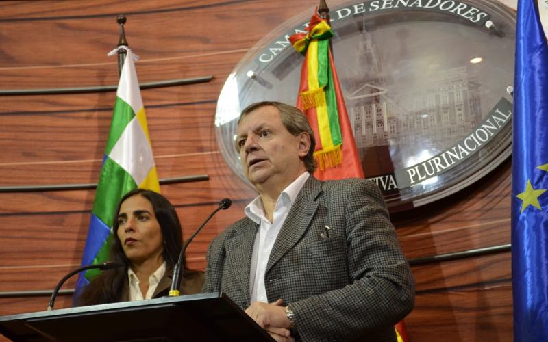 Gonzales: Es una buena señal que permitirá avanzar en las grandes transformaciones de la justicia en Bolivia