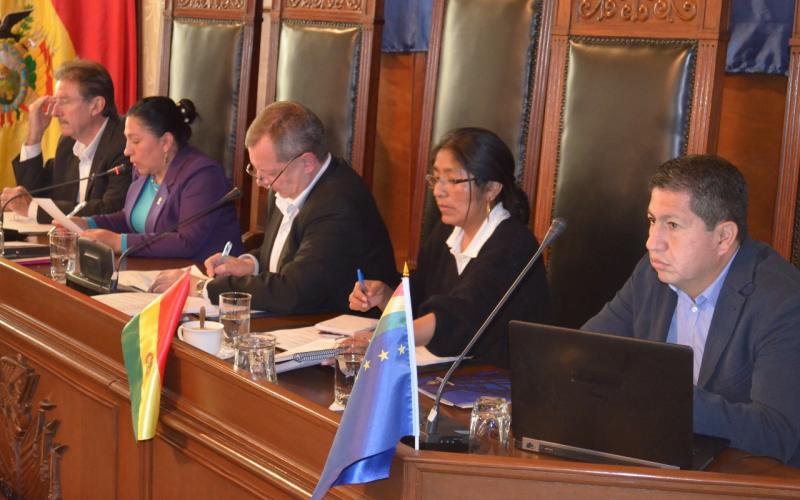 Ministro de Hidrocarburos resalta proceso de industrialización en informe oral en el Senado
