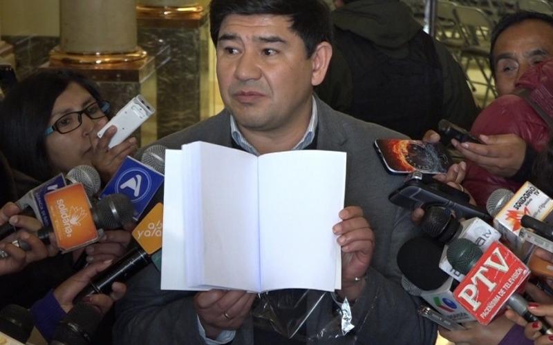Barón: La oposición no tiene programa político, tiene un cuaderno en blanco en materia de propuestas