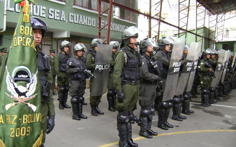 Unidad de Seguridad Física de El Alto es reconocida por el Senado por sus 29 años de creación